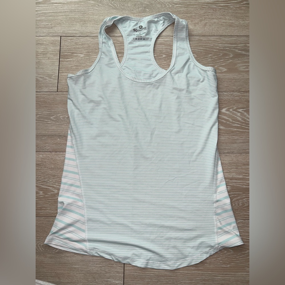 90 Degree Striped Workout Shirt